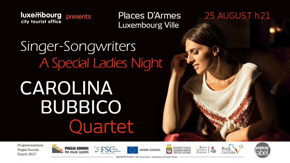 Carolina Bubbico Quartet Live in Luxembourg