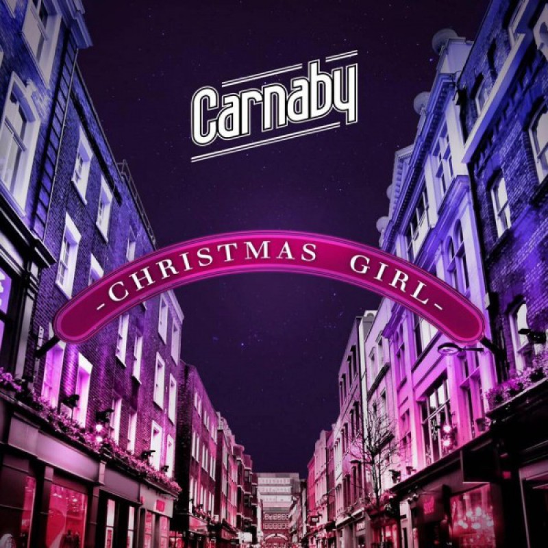I Carnaby in radio con Christmas Girl, il singolo di Natale della band italo-americana
