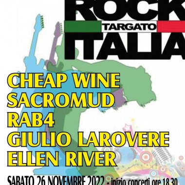 Cheap Wine - Sacromud - Rab4 - Giulio Larovere Band - Ellen River
