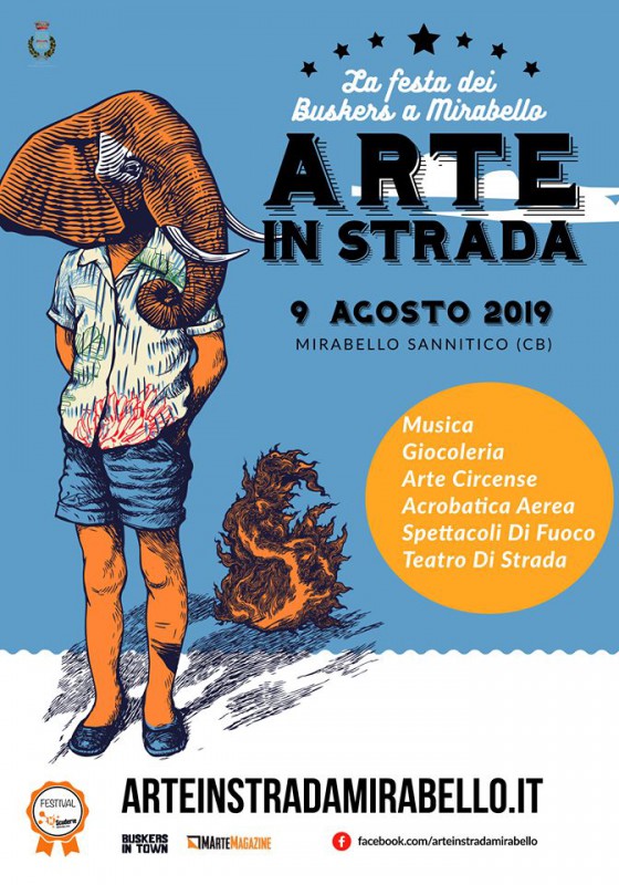 Arte In Strada a Mirabello Sannitico, il 9 agosto la festa dei buskers torna in Molise