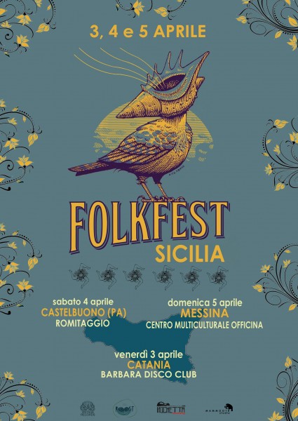 Una ventata di folk inonda la Sicilia. Arriva il FOLK FEST.